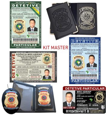 Carteira do Curso de Agente de Investigação Particular 4
